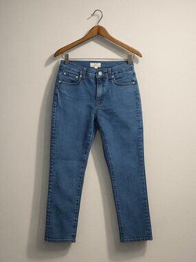 Madewell The Mid-Rise Perfect Vintage Jeans In Knowland Wash Womens Size 26 NWOT